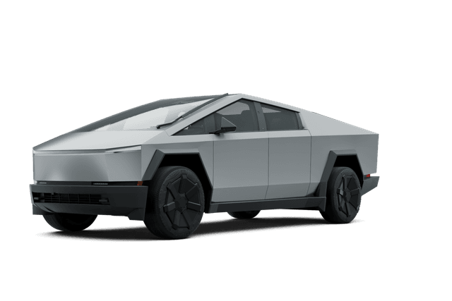 Tesla Cybertruck - Front view Tesla Cybertruck - Front view